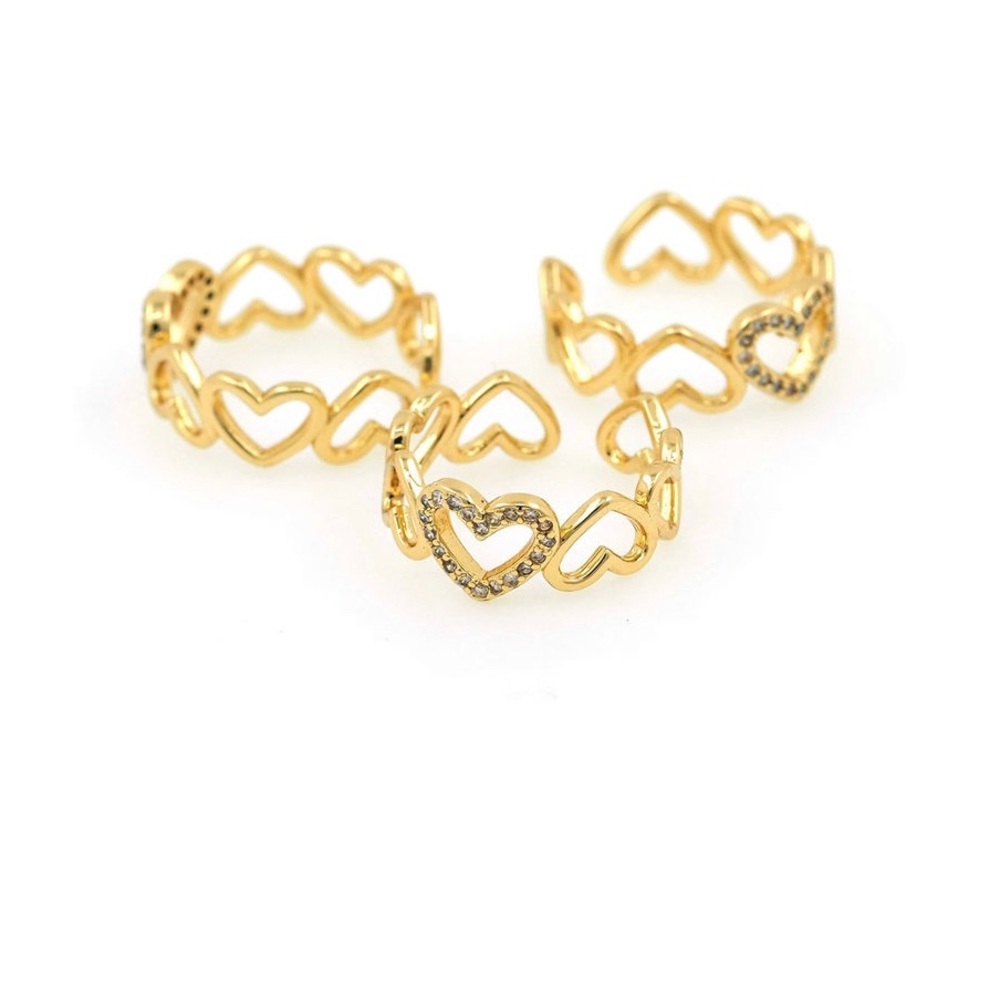 Heart rings